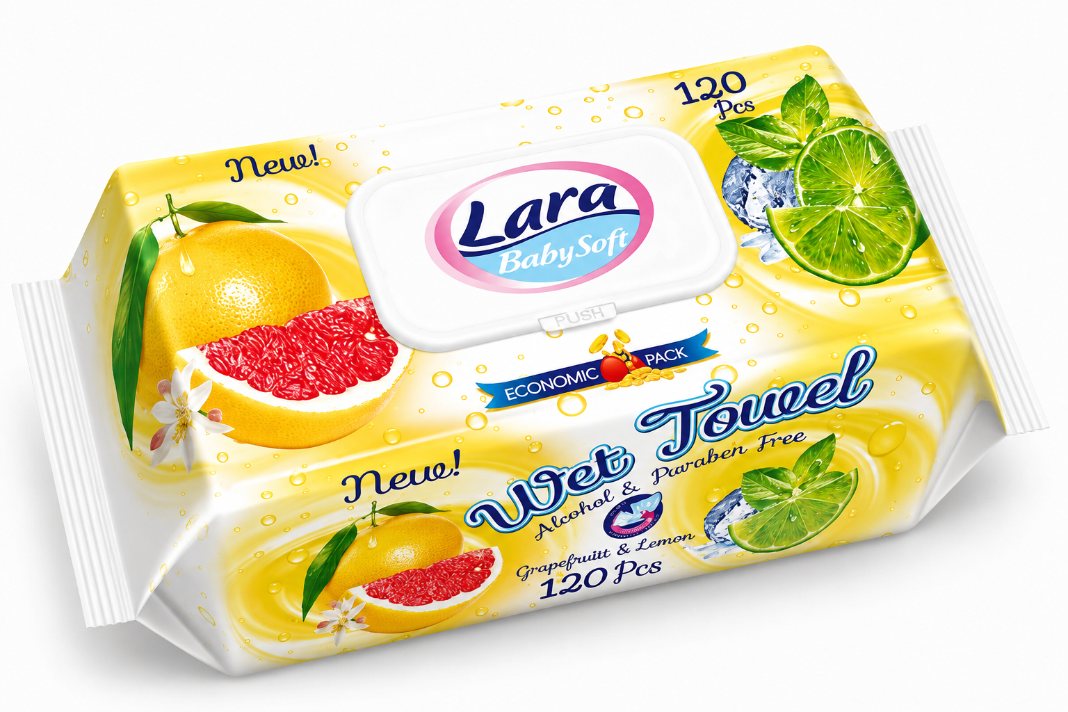 Lingettes Lara Cosmetic — Greyfruits